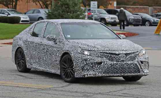 Spied: Next-gen Toyota Camry hits the road image