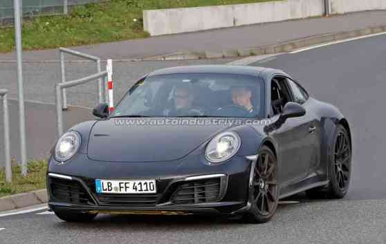 Spied: Porsche begins testing next-gen 911 image