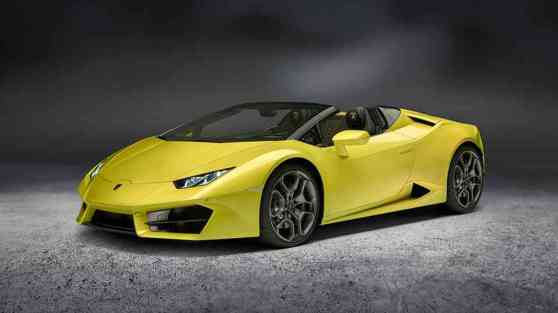 LA 2016: RWD Lamborghini Huracan Spyder drops its top image