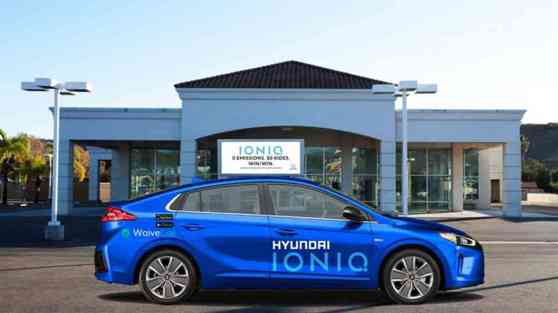 Unique car-share program allows free drive of Hyundai Ioniq image