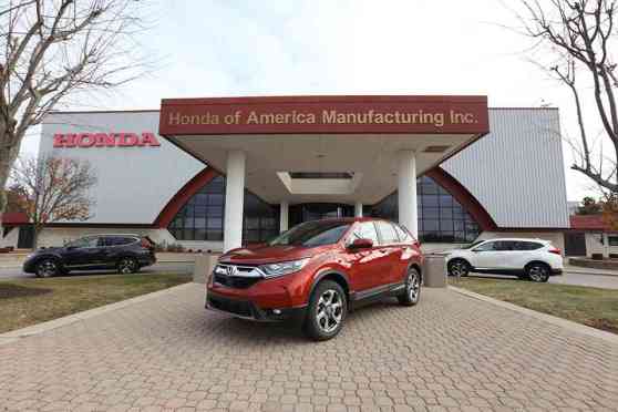 2017 Honda CR-V begins production in North America image