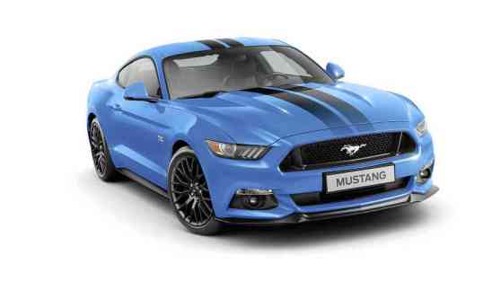 Ford announces special Black Shadow, Blue Edition Mustangs image