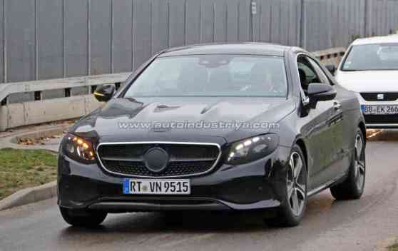 Spied: The Mercedes Benz E-Class will soon come in coupe form image