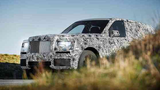 Rolls-Royce gives a glimpse of upcoming Cullinan SUV image