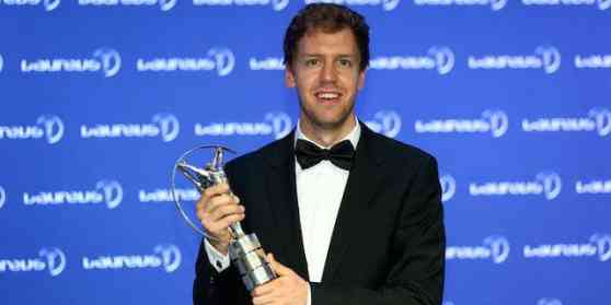 Sebastian Vettel wins at the prestigious Laureus World Sport Award image