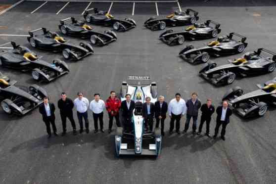 Formula E teams receive first batch of race cars image