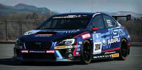 Subaru fields 2014 WRX STI in Nurburgring 24 Hour Race  image