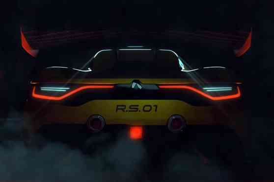 RenaultSport teases R.S. 01 race car image