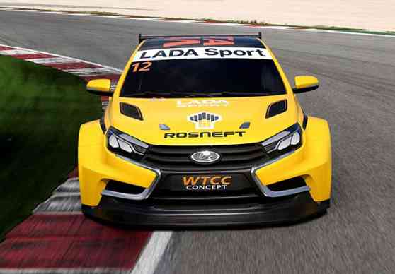 Moscow 2014: Lada Vesta WTCC concept debuts image