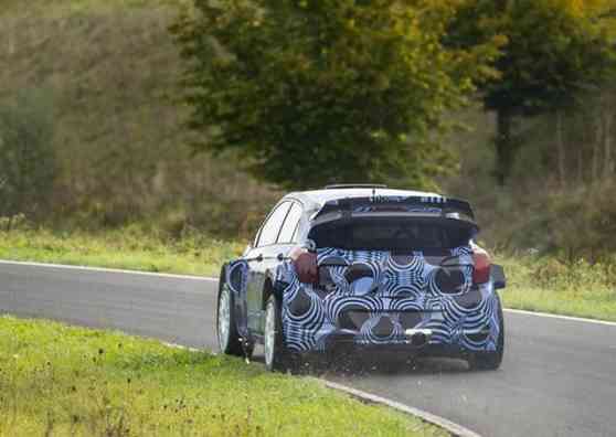 Hyundai commences testing of the new i20 WRC image