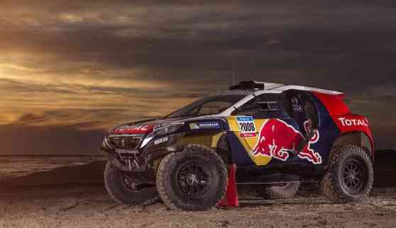 Dakar 2015: Peugeot reveals the official livery of the 2008 DKR rally car image