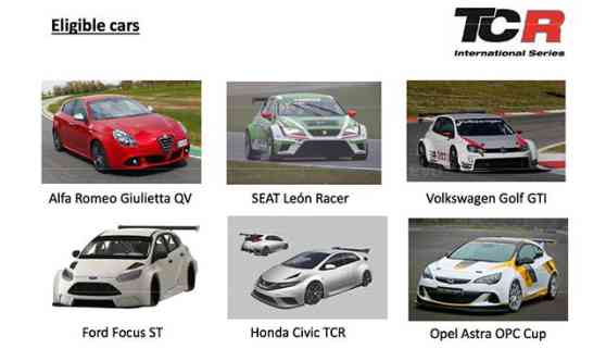 FIA renames the TC3 touring car series to TCR image