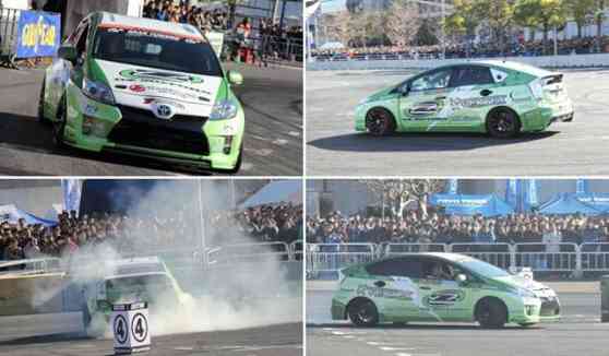 First all-electric drift Toyota Prius debuts with 2015 D1 GP season image
