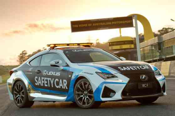 Lexus RC F will be the official safety car of the V8 Supercars series image