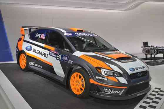 New York 2015: Subaru unwraps 587 PS WRX STI Rallycross image