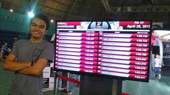 Jan Millard Lacuna is new GT Academy PH leader image