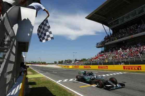 Nico Rosberg victorious at 2015 Spanish Grand Prix Nico Rosberg victorious at 2015 Spanish Grand Prix image
