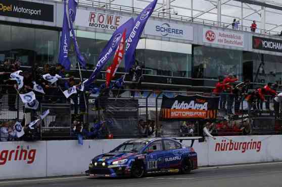 Subaru WRX STI dominates its class in 24 Hours of Nurburgring image
