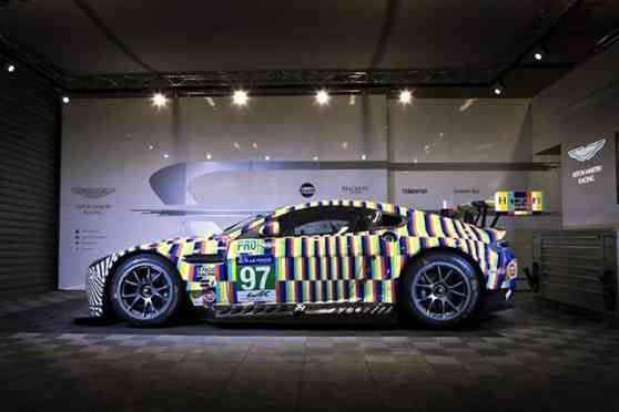 Aston Martin Racing reveals 'optical illusion' livery for Le Mans image