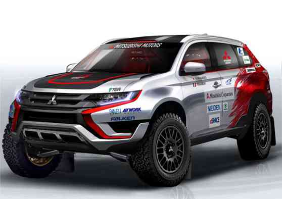 2016 Mitsubishi Outlander PHEV to compete in cross-country rally image