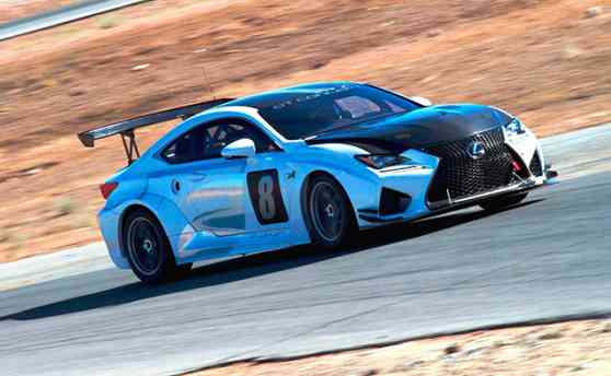 Lexus RC F GT concept to compete in 2015 Pikes Peak image