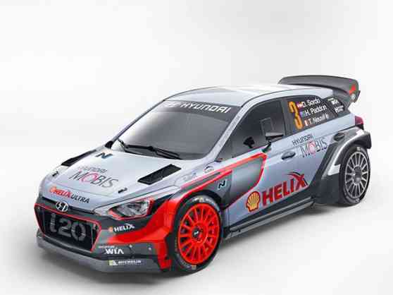 Hyundai debuts 2016 i20 WRC image