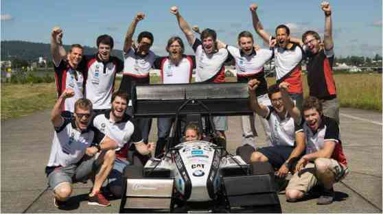 Students from ETH Zurich break electric car acceleration record image