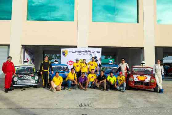 Team Flashbacks ready for the 2016 Classic Mini Championship image
