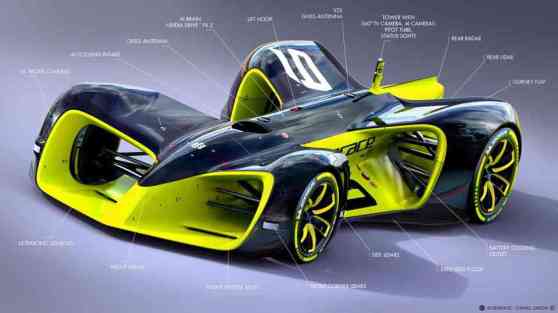 Redesigned Roborace Car gets new aero package image