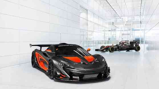McLaren MSO division builds P1 GTR in Formula 1 livery image