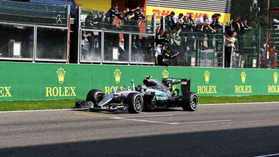 Rosberg cruises to victory in 2016 Belgian Grand Prix image