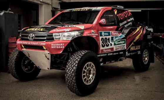 Toyota Gazoo Racing presents its 2017 Dakar challenger image