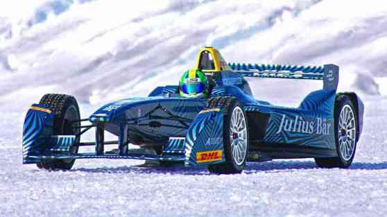 Formula E conducts successful run in the Arctic image