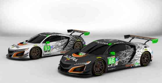 Acura NSX GT3 race liveries, driver lineup for Rolex 24 revealed image