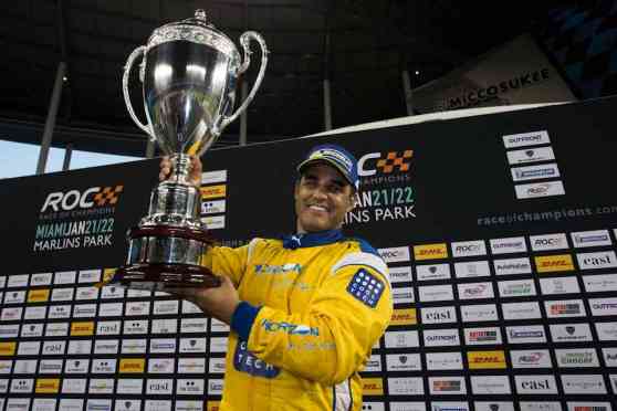Juan Pablo Montoya wins Race of Champions on first try image
