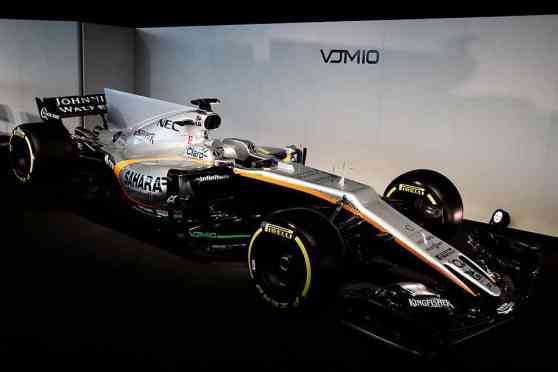 Force India unveils 2017 Formula 1 car, the VJM10 image