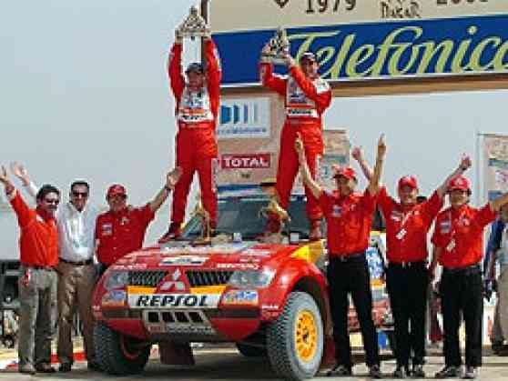 Mitsubishi Motors becomes the most successful manufacturer in Dakar Rally history image