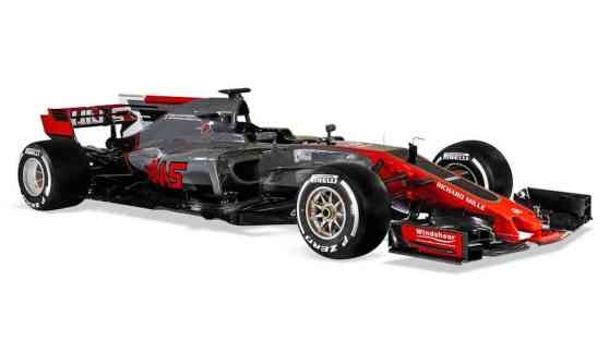 Haas enters 2017 F1 season with all-new VF-17 racer image