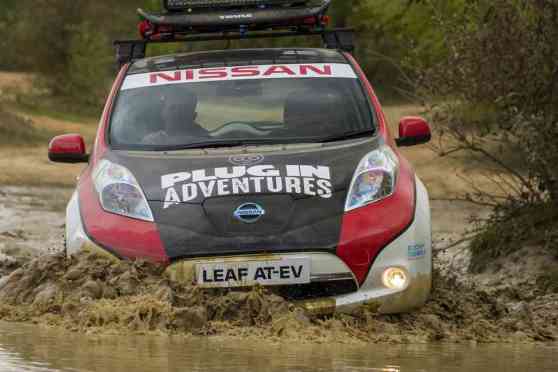 Modified Nissan Leaf EV to join the 16,000 km Mongol Rally  image