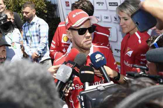 Sebastien Vettel apologizes for Baku incident with Hamilton image