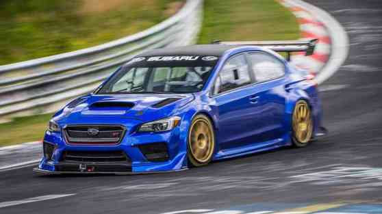 Subaru sets new Nurburgring lap record for four-door sedans image