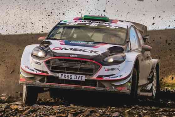 WRC 2017: Evans gets first win in Rally GB, Ogier crowned champion image