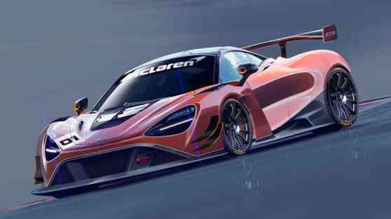 McLaren 720S GT3 previewed, slated for 2019 debut image