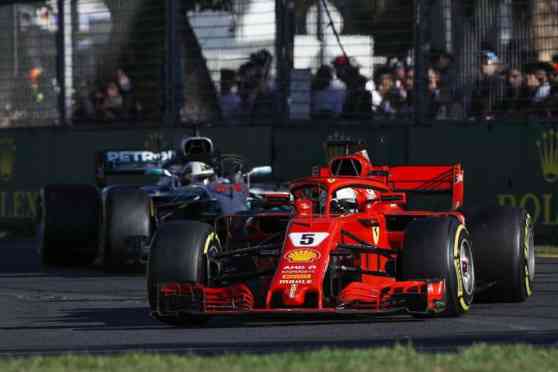 Vettel starts new season with win in 2018 Australian Grand Prix image