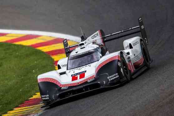 Porsche modifies a 919 LMP1, breaks F1 lap record at Belgian GP track image
