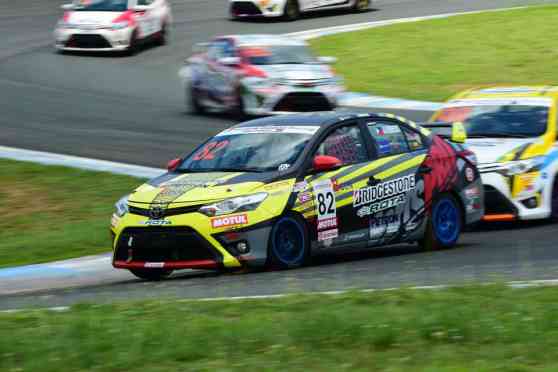 Triple podium for Parts Pro Racing's JJ Beredo in Vios Cup 2018 opener image