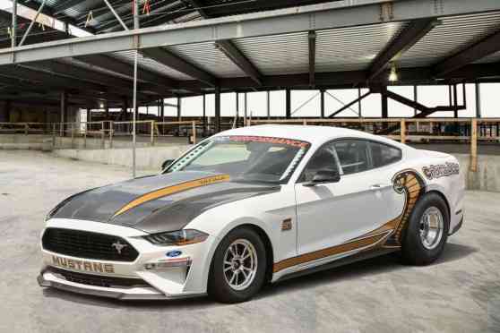 The 2018 Mustang Cobra Jet is an 8-second drag car image
