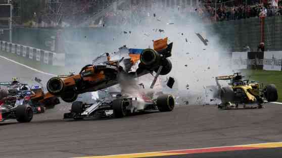 Halo proves its worth during 2018 Belgian Grand Prix image