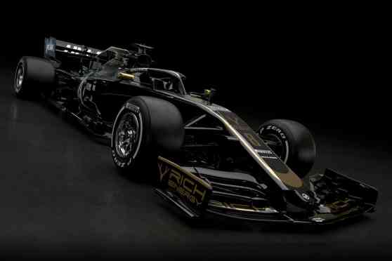 Haas reveals 2019 F1 car with new retro-cool livery image