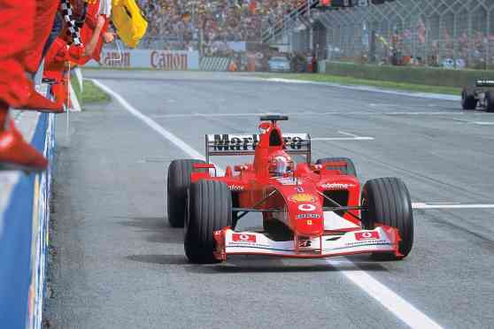 One Careful Owner: Michael Schumacher's 2002 winning F1 car for sale image